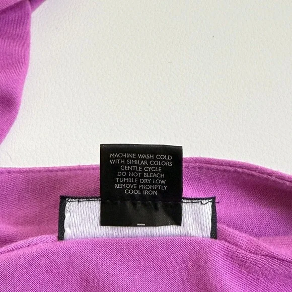 Natori Long Robe Womens Small Purple Belted Modal Blend 3/4 Sleeves Soft - Picture 6 of 7